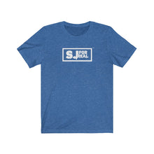 Load image into Gallery viewer, SJ For Real White Logo Unisex T-Shirt
