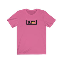 Load image into Gallery viewer, SJ For Real Black/Yellow Logo T-Shirt