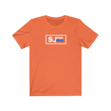 Load image into Gallery viewer, SJ For Real White/Dark Blue Logo Unisex T-Shirt