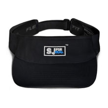 Load image into Gallery viewer, SJ For Real Black/Blue Logo Visor